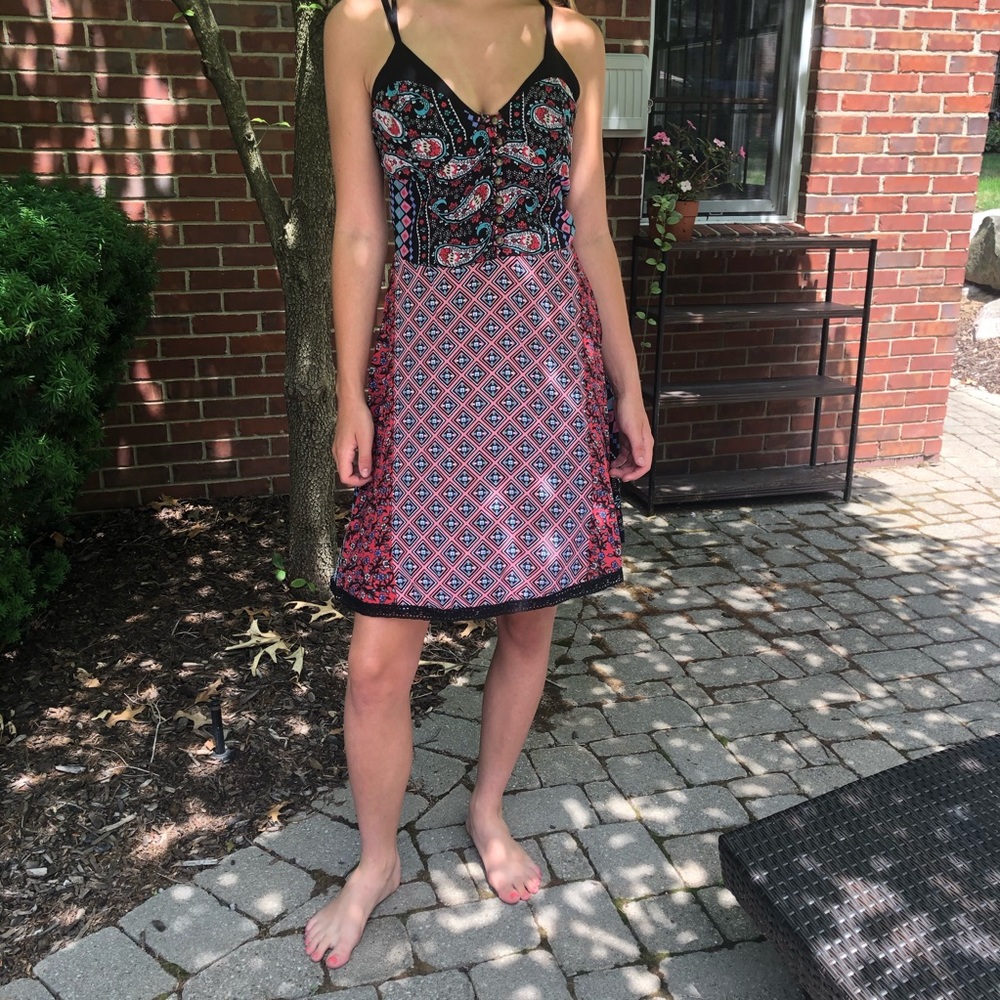 Just Funky Patterend Summer Dress